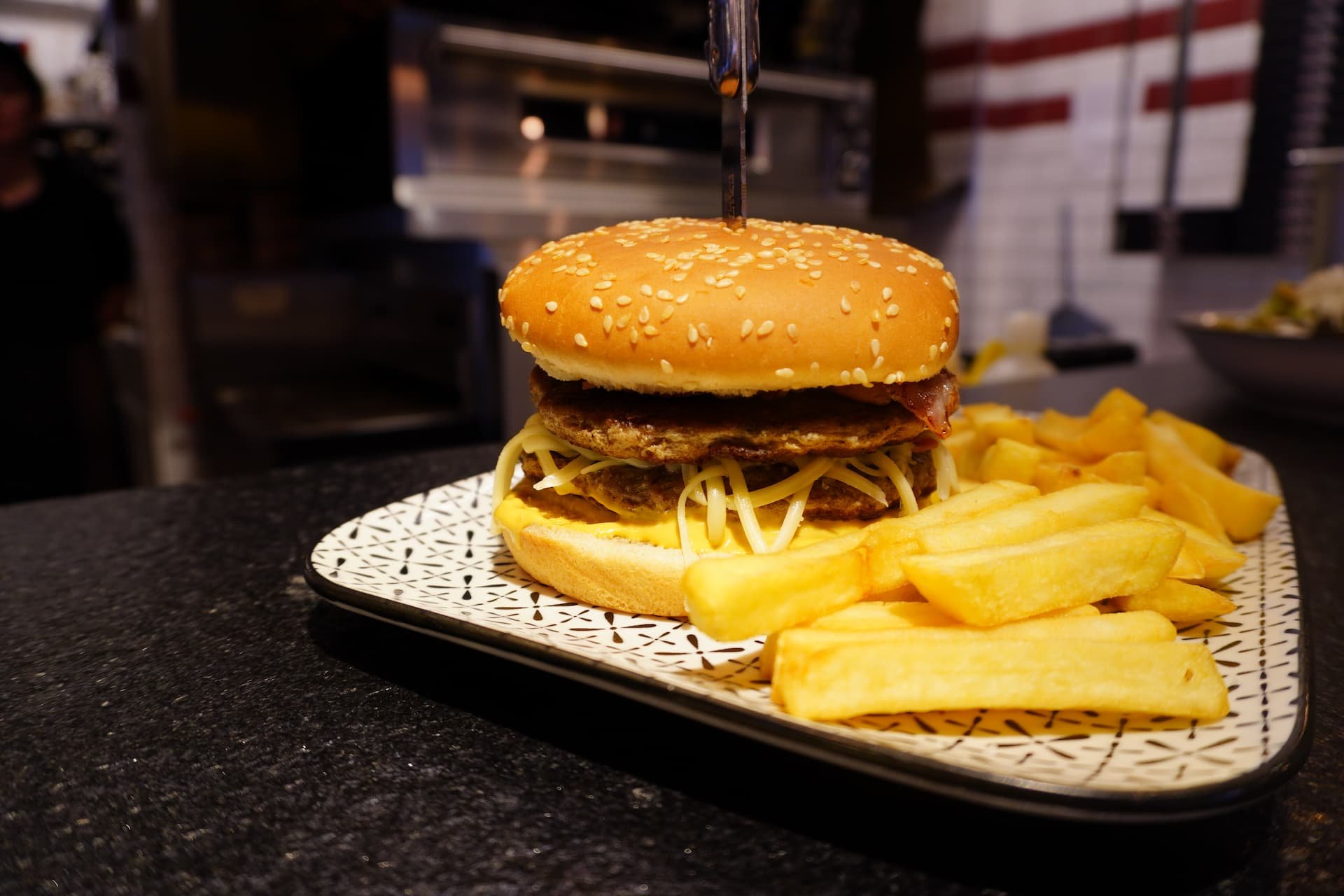 Burger Pizza Greca